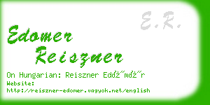 edomer reiszner business card
